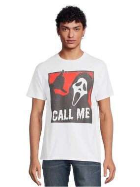 GHOST FACE Graphic Tee Adult Small